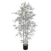 Bayview Living Silver 180cm Potted Bamboo Christmas Tree