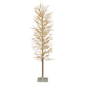 Bayview Living Silver 120cm Light Up Faux Branch Christmas Tree