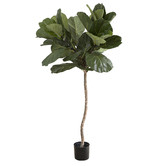 Bayview Living 120cm Artificial Fiddle Leaf Tree