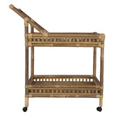 Bayview Living Comores Bamboo Bar Trolley