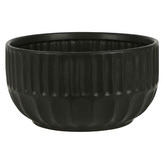 Bayview Living Black Isola 25.5cm Ceramic Fruit Bowl