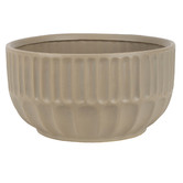 Bayview Living Dove Grey Isola 25.5cm Ceramic Fruit Bowl