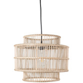Bayview Living Haiti Rattan Pendant Light