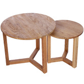 Bayview Living 2 Piece Olwen Side Table Set
