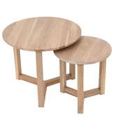 Bayview Living 2 Piece Olwen Side Table Set
