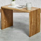 Bayview Living Ollie Oak Wood Side Table