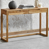Bayview Living Olwen Oak Wood Console Table