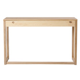 BayviewLiving Olwen Oak Wood Console Table | Temple & Webster
