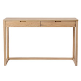 BayviewLiving Olwen Oak Wood Console Table | Temple & Webster