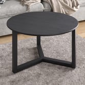 Bayview Living Olwen Round Oak Wood Coffee Table