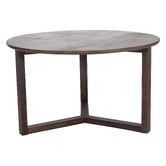 Bayview Living Olwen Round Oak Wood Coffee Table