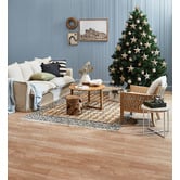 Bayview Living Olwen Round Oak Wood Coffee Table