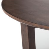 Bayview Living Olwen Round Oak Wood Coffee Table