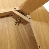 Bayview Living Olwen Oak Wood Round Dining Table