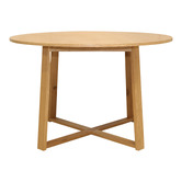 Bayview Living Olwen Oak Wood Round Dining Table