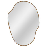 Bayview Living Jasmine Oak Wood Wall Mirror