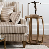 Bayview Living Myers Rubberwood Side Table
