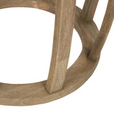 Bayview Living Myers Rubberwood Side Table
