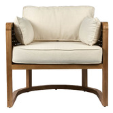Bayview Living Helga Mindi Wood Armchair