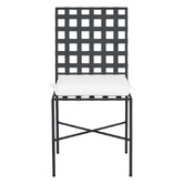 Bayview Living Emilio Iron Outdoor Dining Chair