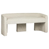 Bayview Living Tucker Upholstered Ottoman Bench
