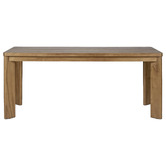 Bayview Living Burton Teak Wood Outdoor Dining Table