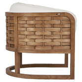 Bayview Living Helga Teak Wood Outdoor Lounge Chair