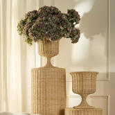 Bayview Living Murray Rattan Urn