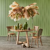 Bayview Living Zachary Oak Wood Dining Chair