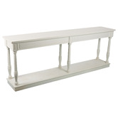 Bayview Living Ellison Elm Wood Console Table