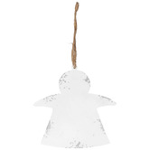 Bayview Living White Angel Hanging Christmas Tree Ornaments