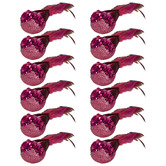 Bayview Living Pink Bird Christmas Tree Clips