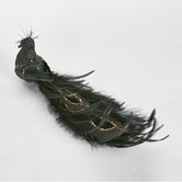 Bayview Living Black Peacock Christmas Tree Clips