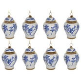 Bayview Living Monkey Chinoiserie Hanging Christmas Tree Ornaments