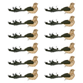Bayview Living Black Bird Christmas Tree Clips