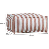Bayview Living Raine Outdoor Ottoman