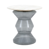 Bayview Living Valeria Banswara Marble Side Table