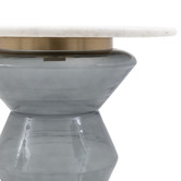 Bayview Living Valeria Banswara Marble Side Table