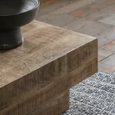 Bayview Living Zenon Mango Wood Coffee Table