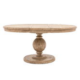 Bayview Living Noelia Round Extendable Dining Table