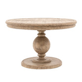 Bayview Living Noelia Round Extendable Dining Table