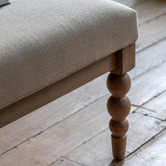 Bayview Living Quirina Upholstered Coffee Table