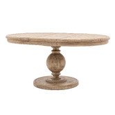 Bayview Living Noelia Round Extendable Dining Table