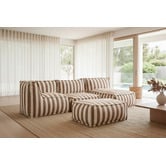 Bayview Living Raine Compressed Outdoor Armless Lounge Chair