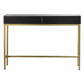 Bayview Living Rhys 2 Drawer Mango Wood Console Table