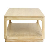 Bayview Living Rinae Pine Wood Coffee Table