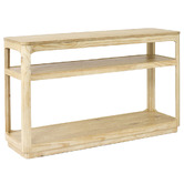 Bayview Living Rinae Pine Wood Console Table