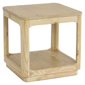 Bayview Living Rinae Pine Wood Side Table