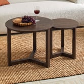Bayview Living 2 Piece Olwen Side Table Set
