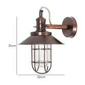 Bayview Living Maine 30cm Ceiling Lamp in Copper